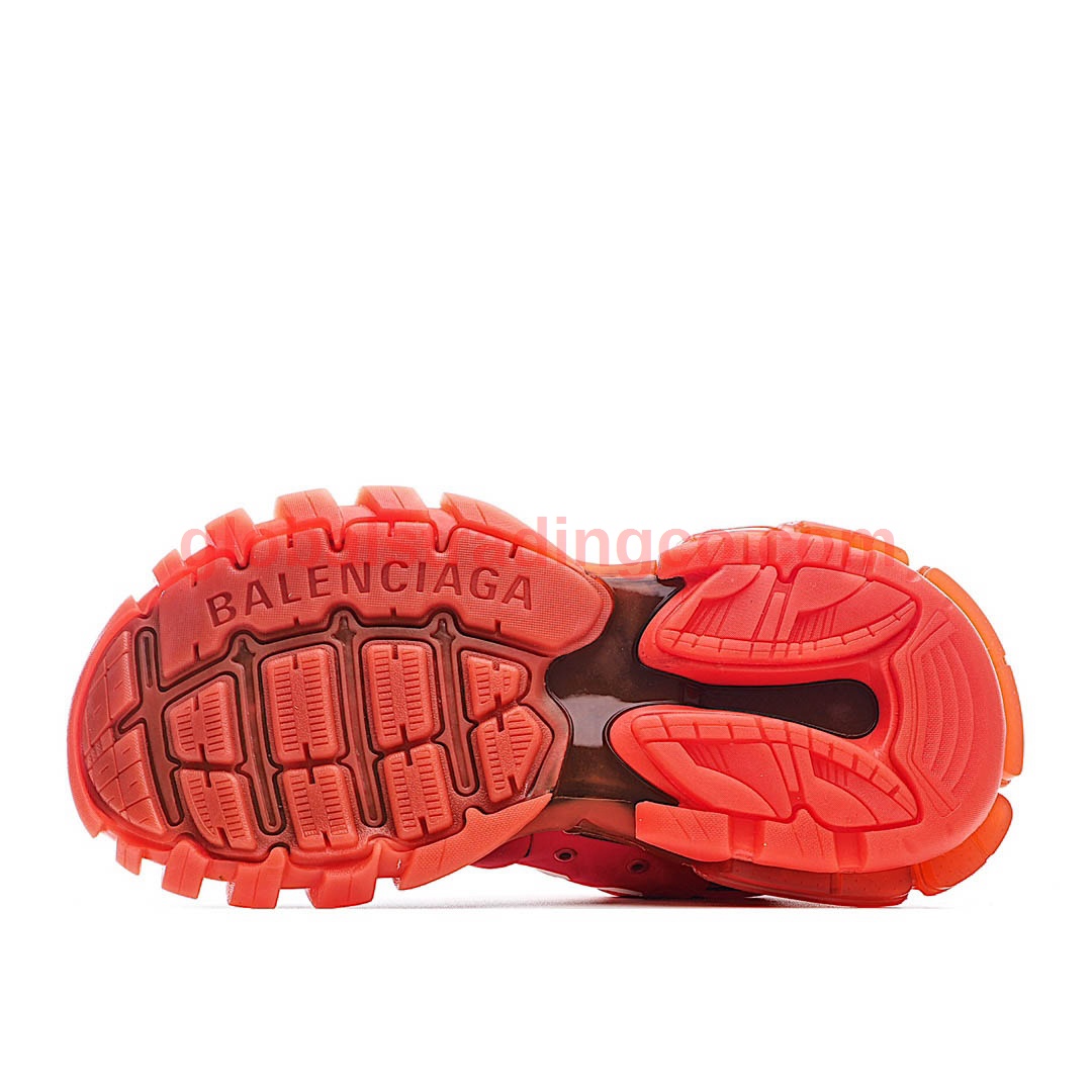 Balenciaga Sneaker Tess S.Gomma Maille White Orange